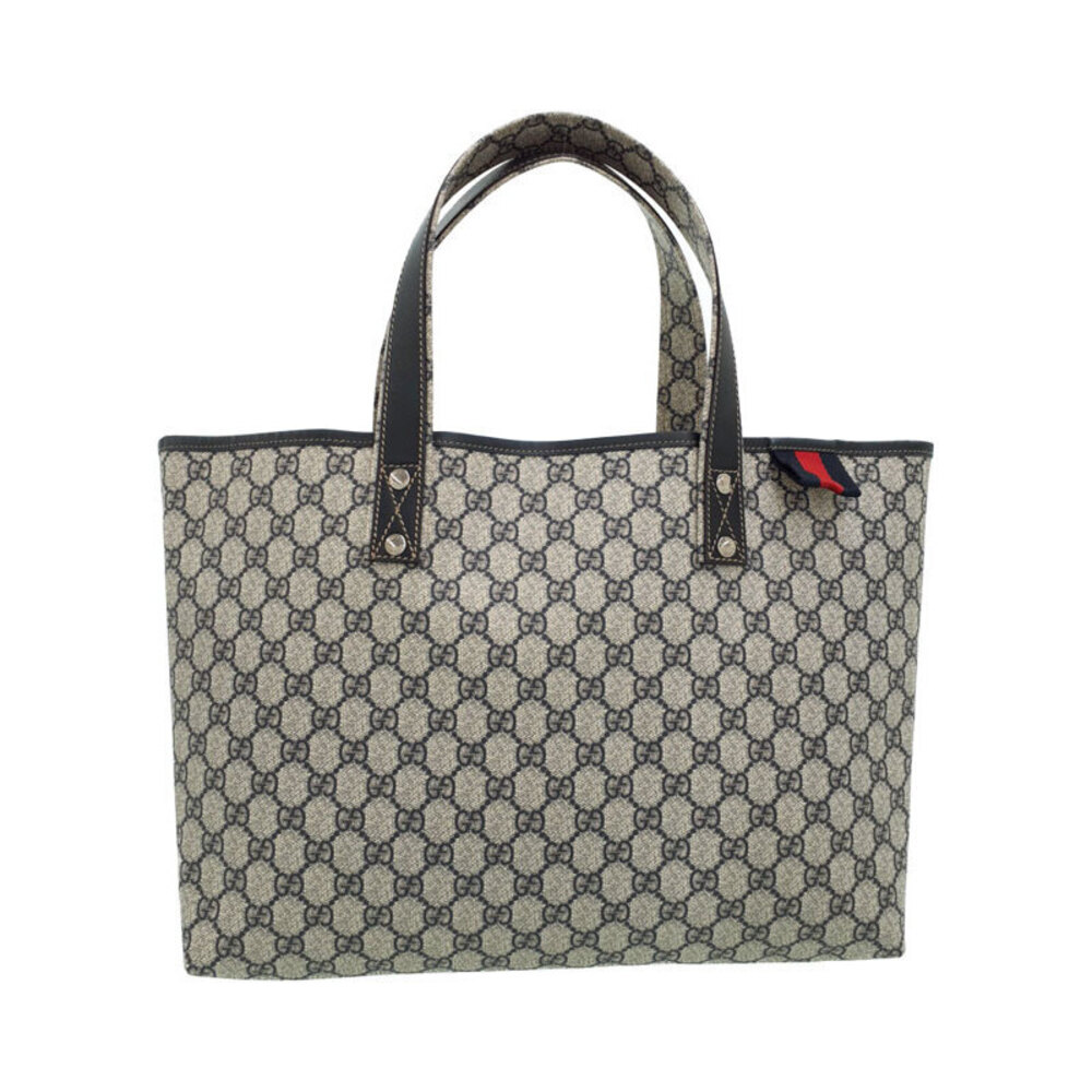 Gucci handbag beige Blue GG canvas tote bag